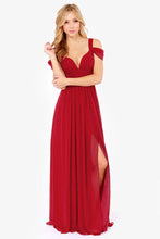 Load image into Gallery viewer, Long Floor Length Elegant Greek Style Pleated Dress