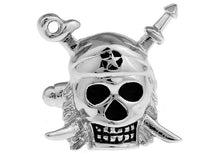 Load image into Gallery viewer, Skull & Swords Cufflinks