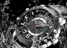 Load image into Gallery viewer, Men's Waterproof Sport Watch With Leather Belts And Large Numbers Details Unique Design Perfect Gift