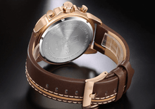 Load image into Gallery viewer, Men's Sports Waterproof Watch With Chronometers And Leather Belt Multifunction Wristwatch Unique Design Perfect Gift