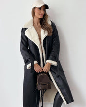 Load image into Gallery viewer, Women’s Belted Double-Breasted Winter Trench Coat