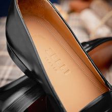 Load image into Gallery viewer, 15-203-BLK SAVANNAH Calfskin Penny Loafer, Black