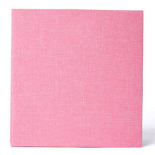 Load image into Gallery viewer, 16-inch 20 Pages Self Adhesive Photo Album DIY Scrapbook Rustic Linen Cloth Cover Personalize Album for Wedding Memory Album Home Decor House Decoration DIY Memorable Gifts For Loved Ones
