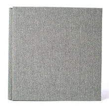 Load image into Gallery viewer, 16-inch 20 Pages Self Adhesive Photo Album DIY Scrapbook Rustic Linen Cloth Cover Personalize Album for Wedding Memory Album Home Decor House Decoration DIY Memorable Gifts For Loved Ones
