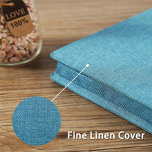 Load image into Gallery viewer, 16 inch Linen DIY Photo Album Lovers Birthday Gift Wedding Photos Baby Photo Album Scrapbook DIY Photo Albums Family Scrapbook Albums Family Anniversary Gift For Couple