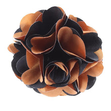 Load image into Gallery viewer, Vittorio Vico Mens Formal Two-Tone Flower Lapel Pin: Flower Pin Suit Accessories Pins for Suit or Tuxedo