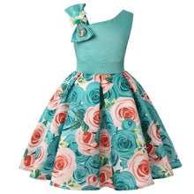 Load image into Gallery viewer, Girls' Dresses Girls' Princess Dresses Digital Print Children's Dresses