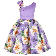 Load image into Gallery viewer, Girls' Dresses Girls' Princess Dresses Digital Print Children's Dresses