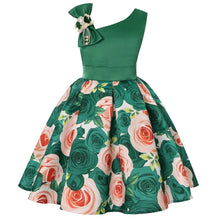 Load image into Gallery viewer, Girls' Dresses Girls' Princess Dresses Digital Print Children's Dresses