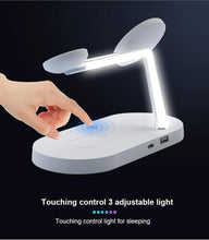 Load image into Gallery viewer, Multifunctional Five-In-One Magnetic Wireless Charging Watch Headset Desktop Mobile Phone Holder Charger 15W Fast Charge
