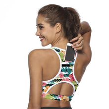Load image into Gallery viewer, Women’s Pocket Sports Bra – Supportive Workout Bra with Phone Pocket