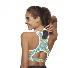 Load image into Gallery viewer, Women’s Pocket Sports Bra – Supportive Workout Bra with Phone Pocket