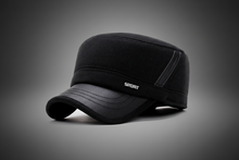 Load image into Gallery viewer, Winter Flat Hat – Classic Warm Wool-Style Newsboy Cap