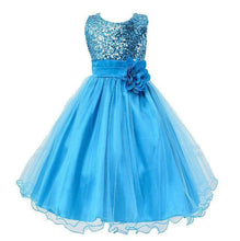 Load image into Gallery viewer, Baby Sequin Dress Flower Girl Wedding Princess Dress