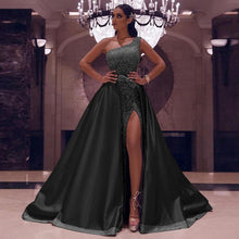 Load image into Gallery viewer, New One-Shoulder Mopping Evening Dress