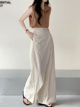 Load image into Gallery viewer, Lrregular Side Wide Leg Skirt Pants