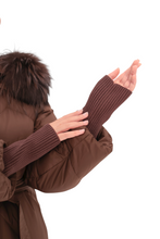 Load image into Gallery viewer, Genuine Fur Trim Down Fill Coat