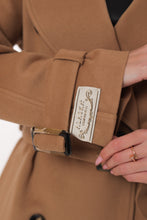 Load image into Gallery viewer, Madeline Cashmere Wool Blend Overcoat in Camel
