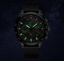 Load image into Gallery viewer, Men's Sports Waterproof Watch With Stainless Steel Bracelet Unique Design Perfect Gift For Your Man