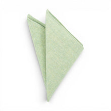 Load image into Gallery viewer, Sea Foam Green Linen - Pocket Square
