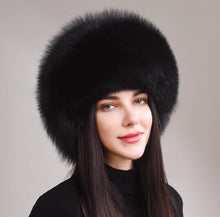 Load image into Gallery viewer, 🧢 Women’s Winter Genuine Leather Ethnic Style Ear Protection Hat