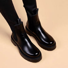Load image into Gallery viewer, Fleece-Lined Winter Boots – Warm Outdoor Streetwear