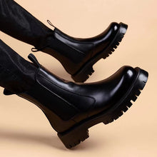 Load image into Gallery viewer, Fleece-Lined Winter Boots – Warm Outdoor Streetwear