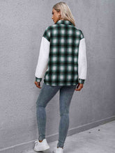 Load image into Gallery viewer, Timeless Modern Plaid Collared Neck Button Down Jacket Casual Simple Jacket For Women Classic Jacket
