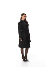 Load image into Gallery viewer, Lafayette Cashmere Blend Overcoat in Black