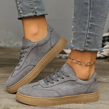 Load image into Gallery viewer, Women’s Round Toe Elegant Student Casual Lace-Up Shoes