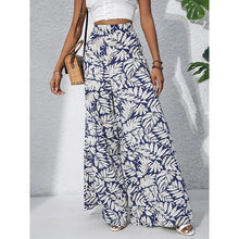 Load image into Gallery viewer, Women’s Printed High‑Waist Wide‑Leg Palazzo Pants