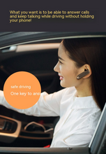 Load image into Gallery viewer, Bluetooth Headset Bluetooth 5.0 Earpiece Dual Mic Noise Cancelling Bluetooth Earpiece 16Hrs Talktime Wireless Headset Hands-Free Earphone for Truck Driver Handsfree Headphones Mini Wireless Earphone Earbud Earpiece