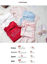Load image into Gallery viewer, Custom Satin Bridesmaid Robes – Personalized with Name, Title, or Date | Wedding Party Gifts