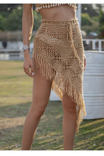 Load image into Gallery viewer, Crochet cover up skirt