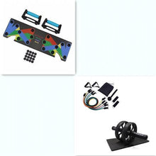 Load image into Gallery viewer, Push Up Rack Edge 9 in 1 Body Building Exercise Fitness Tools Women Men Push-Up Display Shelves and Raisers For GYM Training Body drop shipping