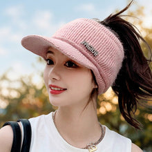 Load image into Gallery viewer, Rabbit Hair Blend Wide Brim Dome Hat