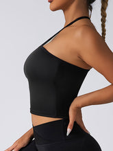 Load image into Gallery viewer, Padded Crop Top Push Up Sports Bra – Seamless Supportive Gym Tank for Women