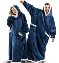Load image into Gallery viewer, Winter TV Hoodie Blanket Winter Warm Home Clothes Women Men Oversized Pullover With Pockets