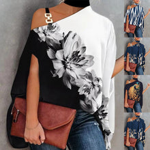 Load image into Gallery viewer, Women's V-Neck Printed Off-Shoulder Vest Top | 6 Prints S–XXL