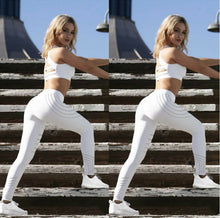 Load image into Gallery viewer, Women’s Printed Workout Leggings – Slim Fit Pencil Pants