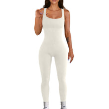 Load image into Gallery viewer, Women’s Ribbed Sleeveless Jumpsuit