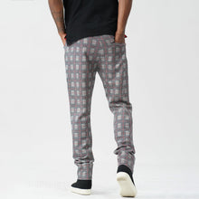 Load image into Gallery viewer, M1931 Vercelli Plaid Suede Pants - Black