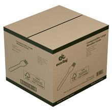 Load image into Gallery viewer, Compostable Birch Wood Forks – 1000 Count (6.3" Length)