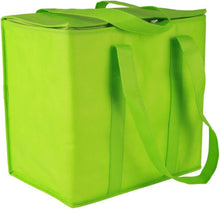 Load image into Gallery viewer, ♻️ EcoInsulate™ Heavy-Duty Reusable Insulated Grocery Bags – 2-Pack, Large Capacity, Thermal Cooler Totes with Zipper & Reinforced Bottom – For Groceries, Picnics, Camping & More