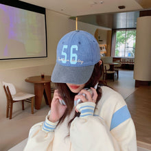 Load image into Gallery viewer, Plus Sized Deepening No.56 Baseball Cap — Oversize Sun-Proof Face Slimming Design