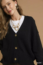 Load image into Gallery viewer, Umgee Button-Front V-Neck Knit Cardigan