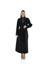 Load image into Gallery viewer, Aria Cashmere Blend Coat in Black