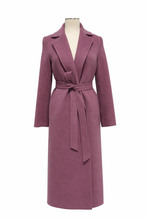 Load image into Gallery viewer, Harrington Classic Wraparound Overcoat in Rose