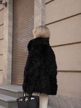 Load image into Gallery viewer, Genuine Tigrado Curly Shearling Coat