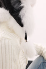 Load image into Gallery viewer, Genuine Polar Fox Fur Genuine Leather Hat